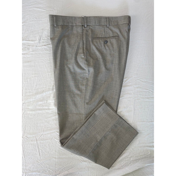 Stafford Performance Classic Fit Washable Poly-Wool Dress Pants, Slacks. 38X29. - Picture 1 of 9